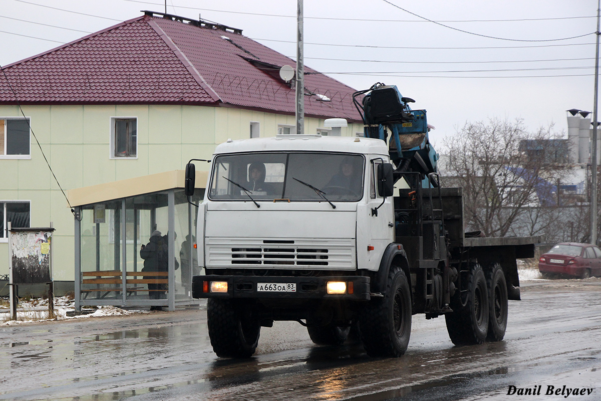 Ненецкий автономный округ, № А 663 ОА 83 — КамАЗ-43118-13 [43118N]