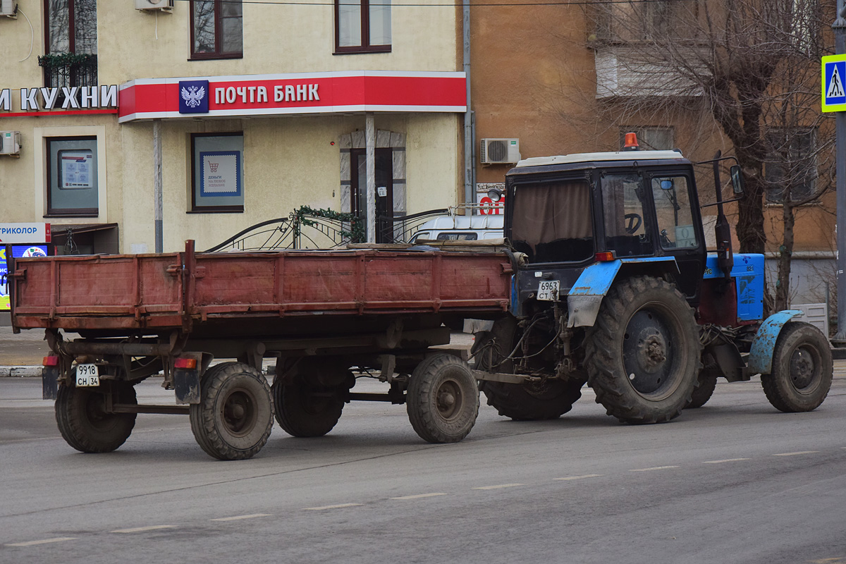 Волгоградская область, № 9918 СН 34 — 2ПТС-4 (общая модель)