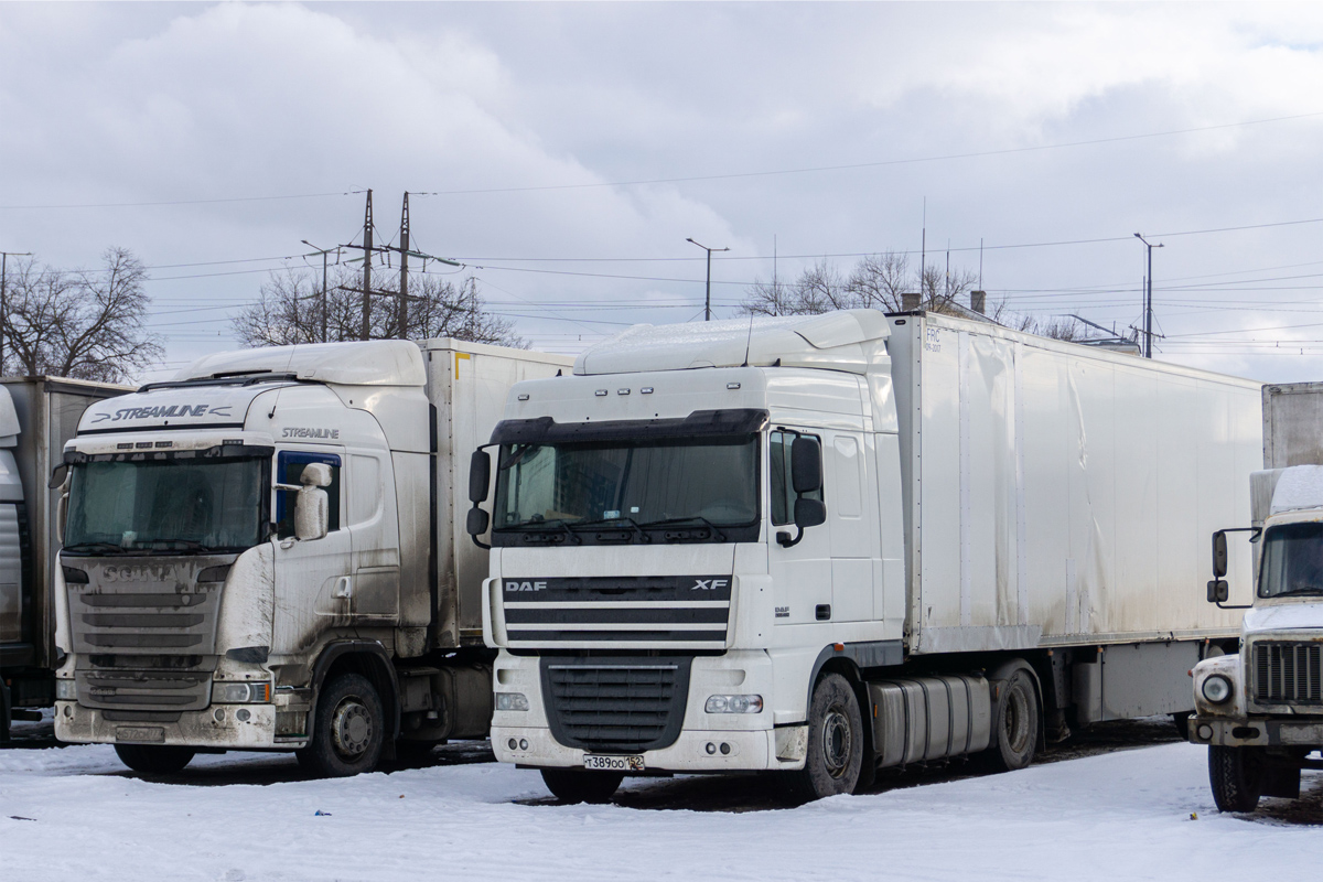 Нижегородская область, № Т 389 ОО 152 — DAF XF105 FT