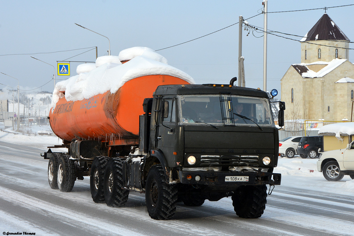 Саха (Якутия), № Н 108 КА 14 — КамАЗ-43101