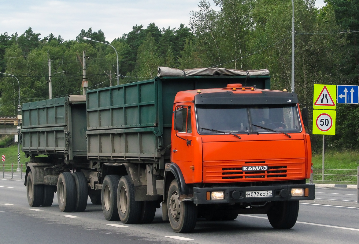 Тульская область, № М 072 КС 71 — КамАЗ-53205 [532050]