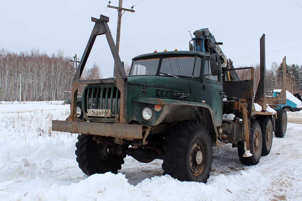 Рязанская область, № А 168 КУ 62 — Урал-43202