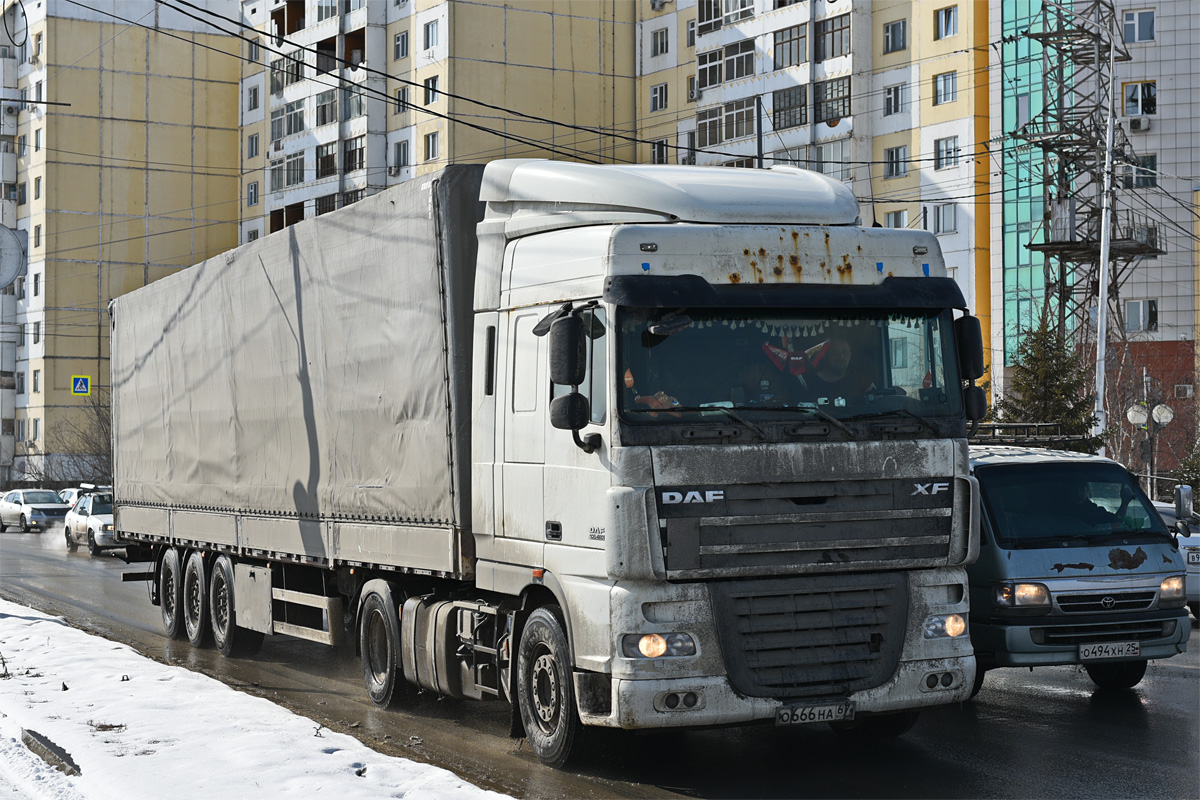 Смоленская область, № О 666 НА 67 — DAF XF105 FT