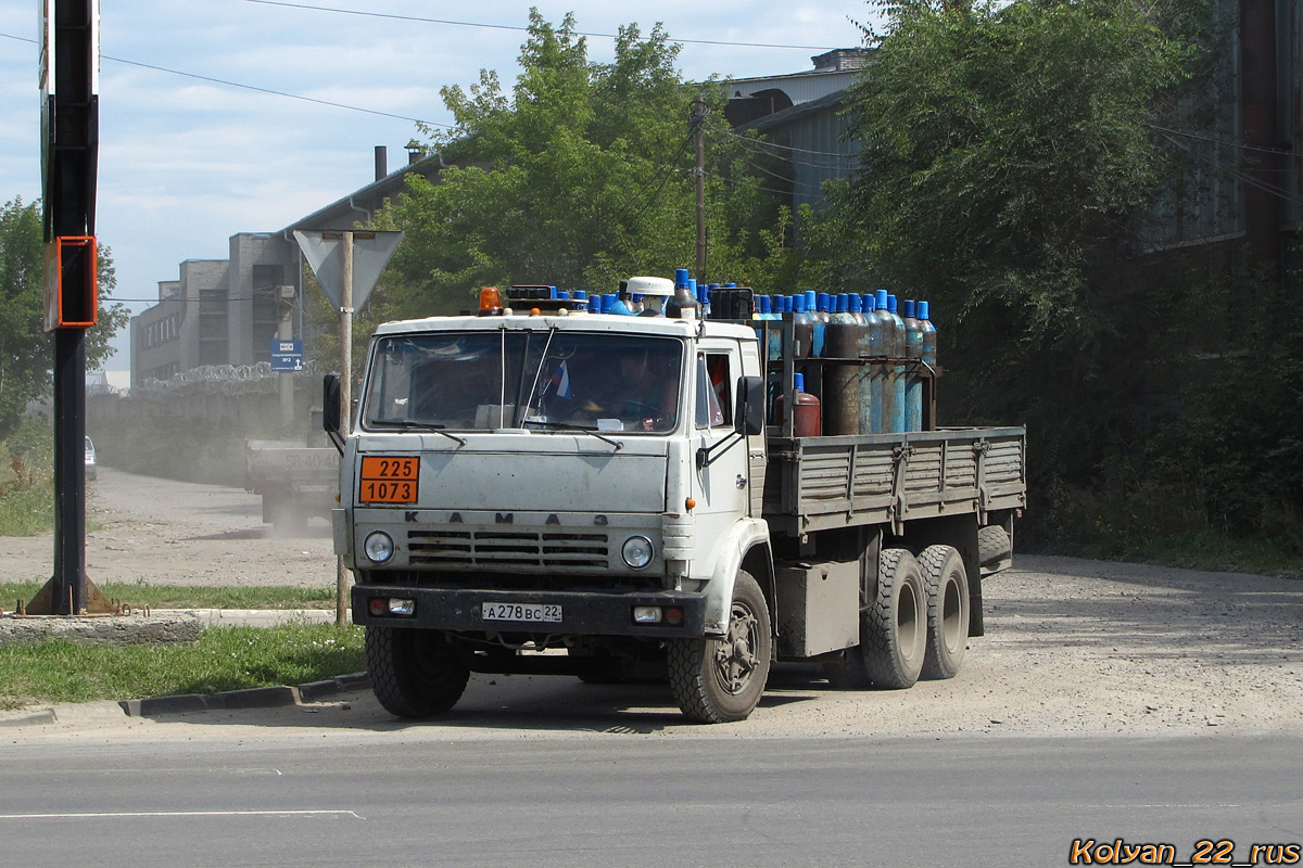 Алтайский край, № А 278 ВС 22 — КамАЗ-53212