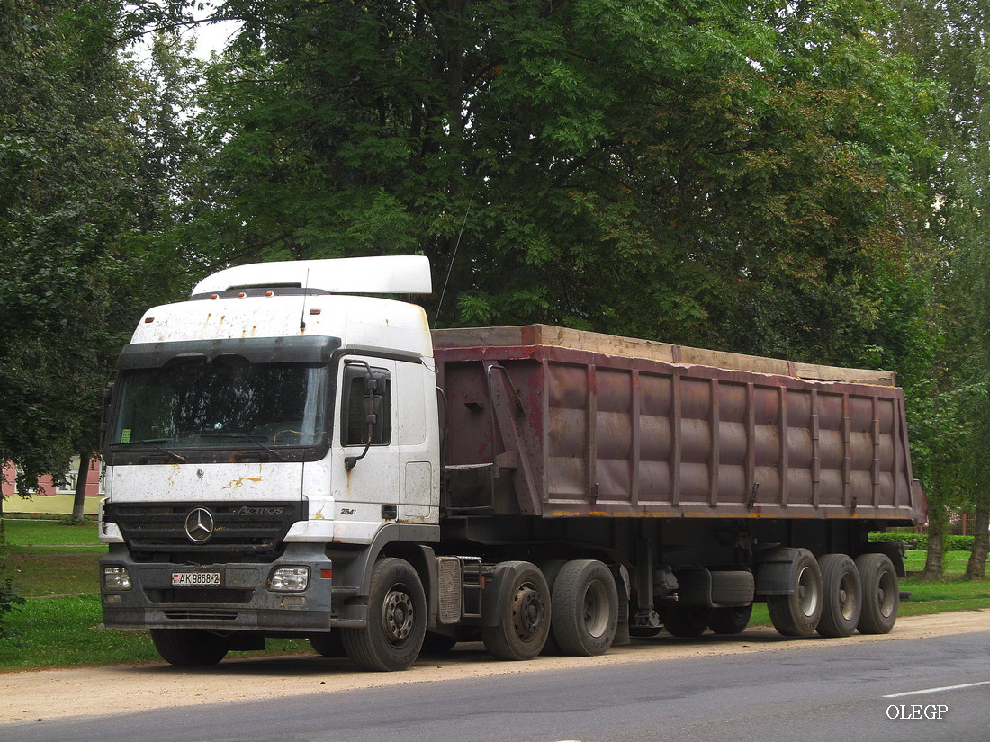 Витебская область, № АК 9868-2 — Mercedes-Benz Actros ('2003) 2541