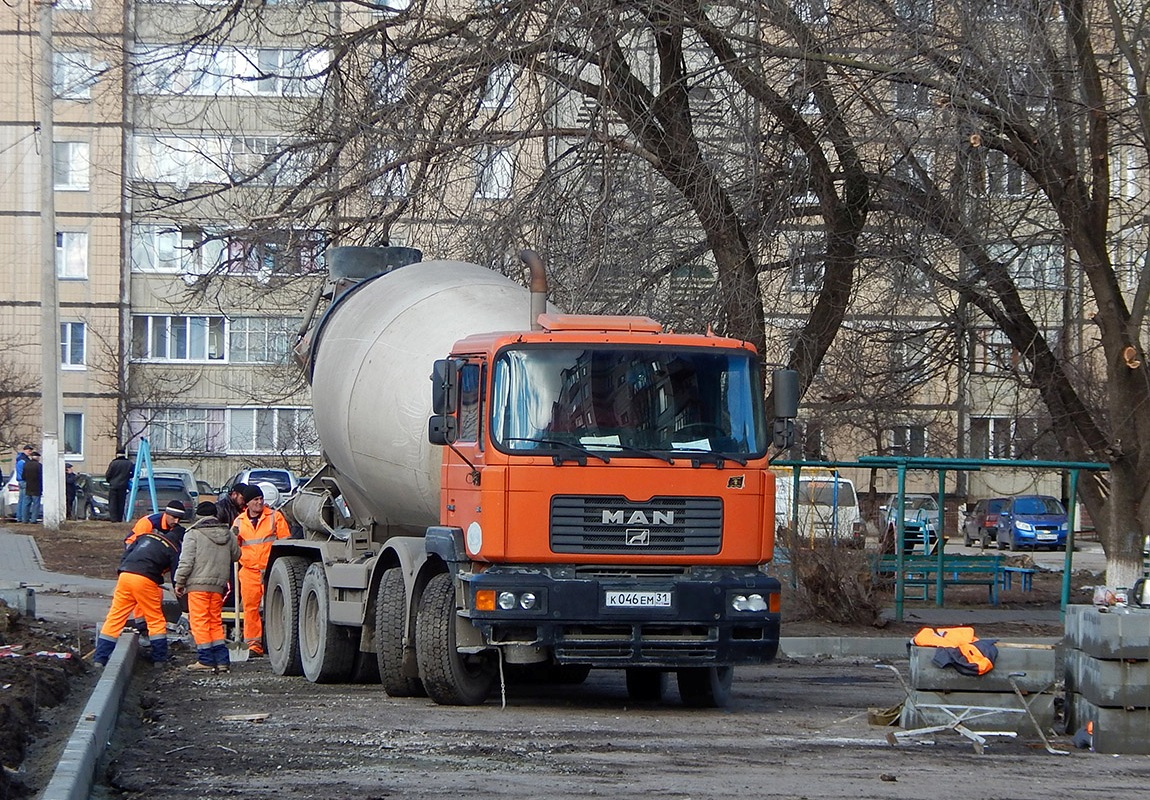 Белгородская область, № К 046 ЕМ 31 — MAN F2000 33.414