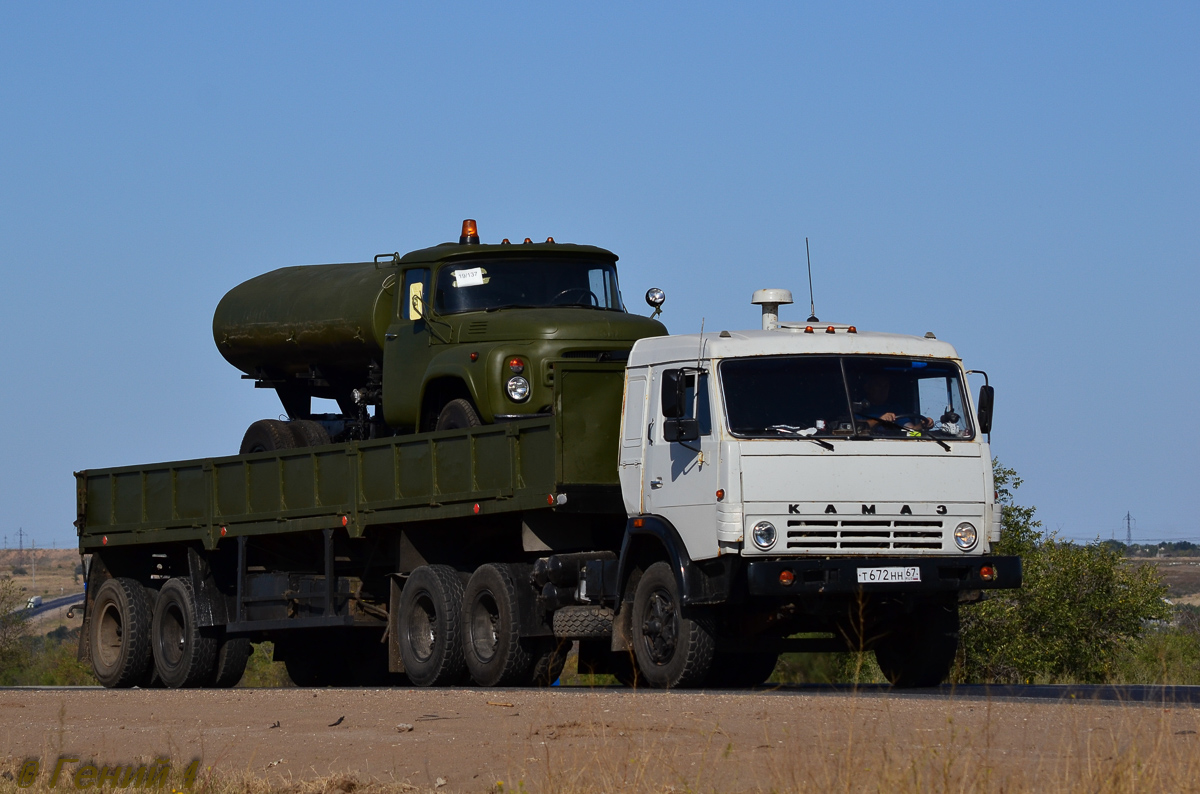 Смоленская область, № Т 672 НН 67 — КамАЗ-54112