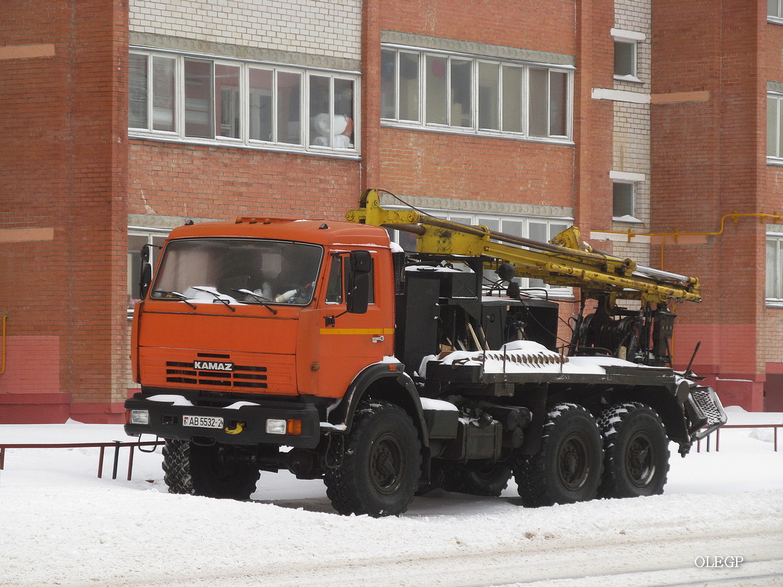 Витебская область, № АВ 5532-2 — КамАЗ-43114 (общая модель)