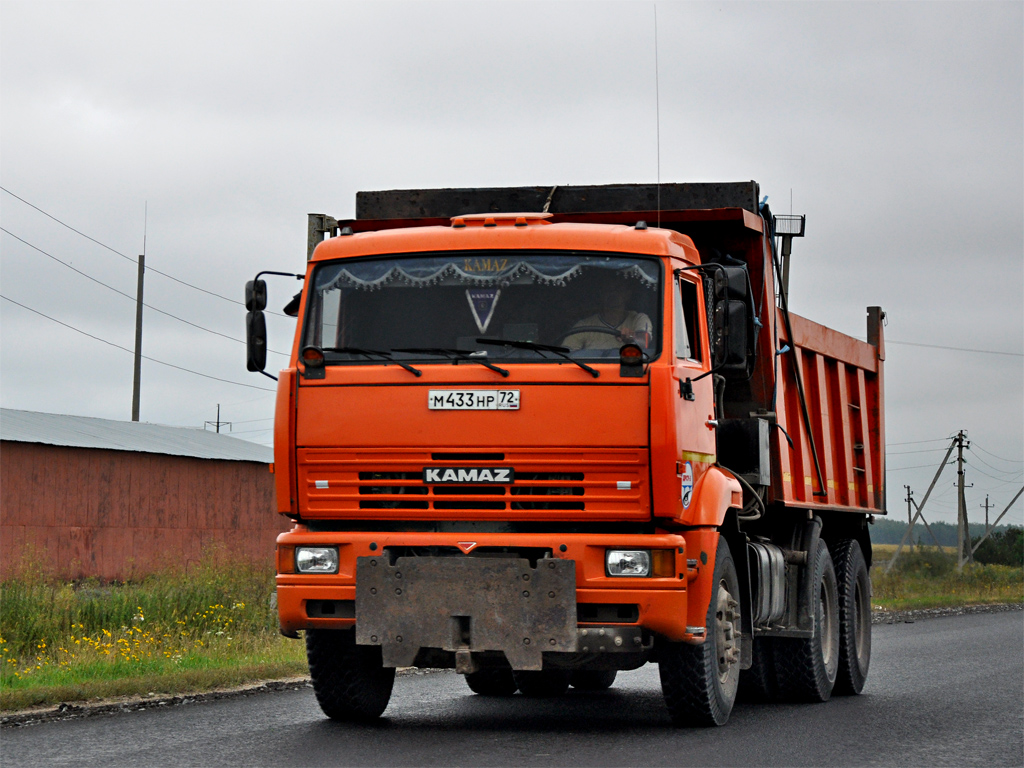 Тюменская область, № М 433 НР 72 — КамАЗ-6520-06 [65200F]