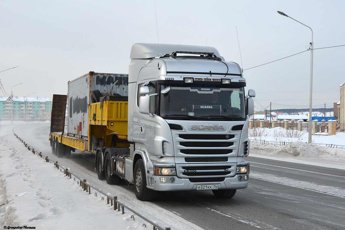 Саха (Якутия), № В 321 КК 14 — Scania ('2009) R500