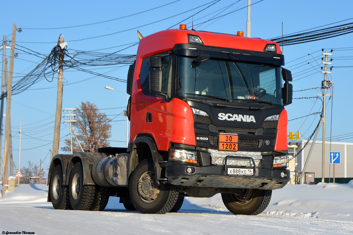 Саха (Якутия), № Х 888 КЕ 14 — Scania ('2016) G500