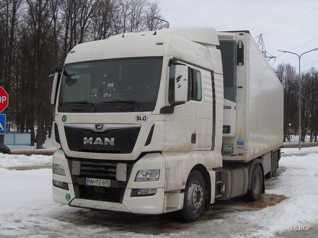 Словения, № NM FZ-870 — MAN TGX ('2016) (Общая модель)