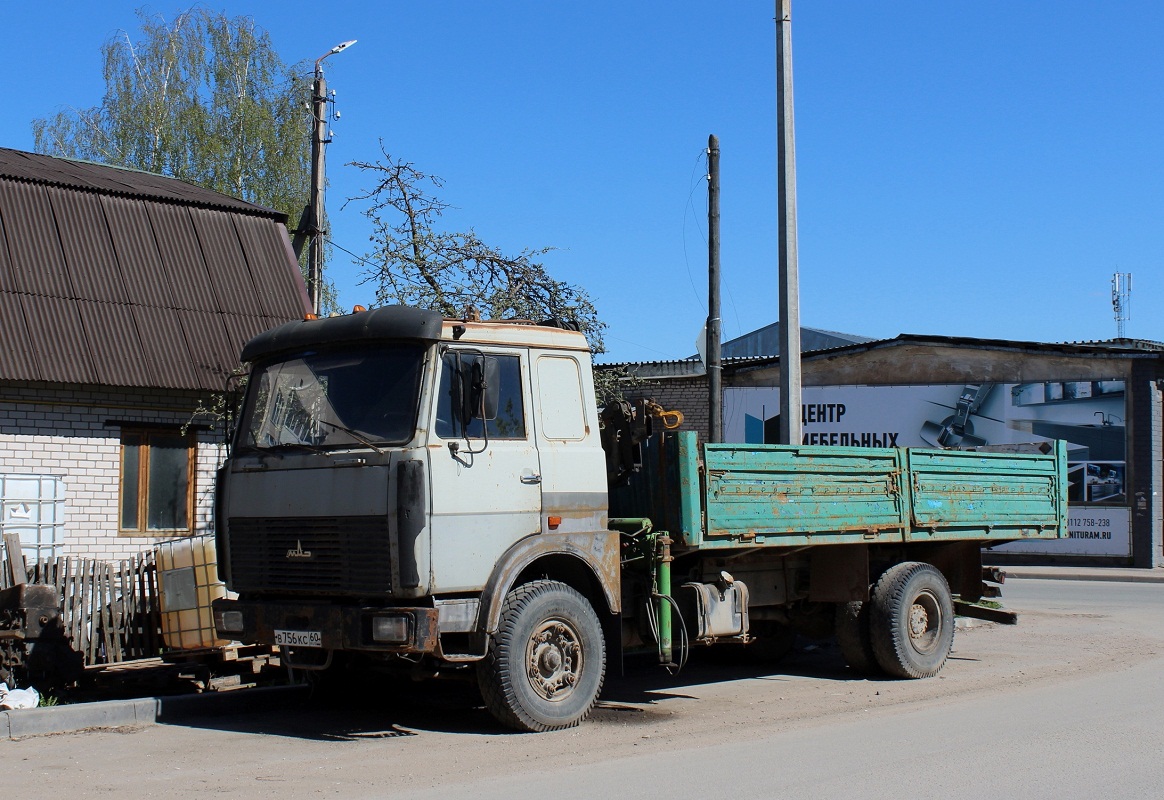 Псковская область, № В 756 КС 60 — МАЗ-53366