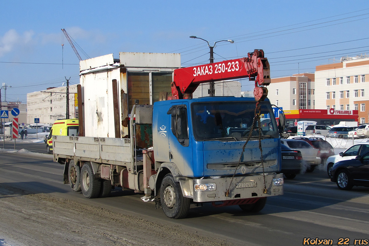 Алтайский край, № У 270 КТ 97 — Renault Premium ('1996)