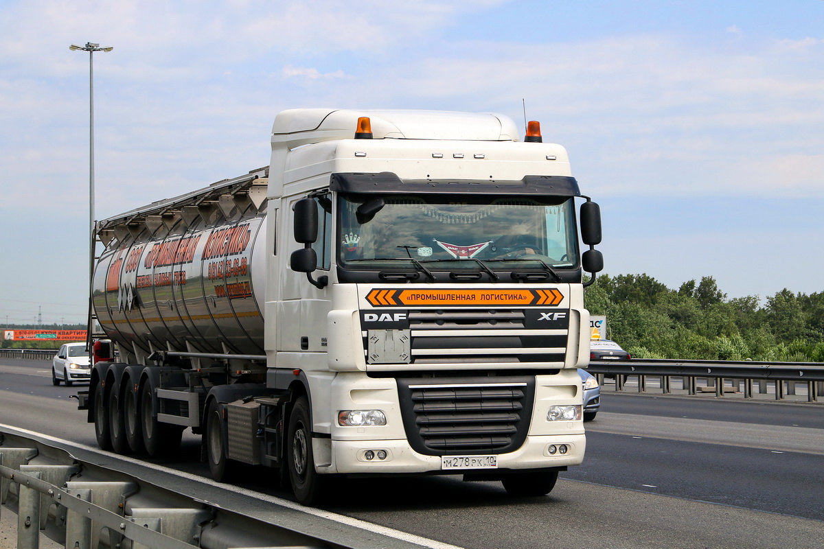 Карелия, № М 278 РК 10 — DAF XF105 FT