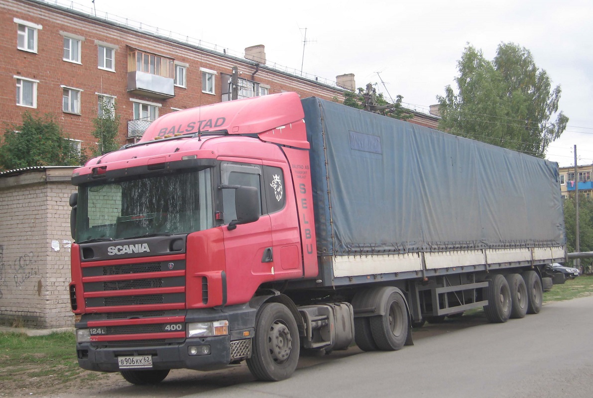 Рязанская область, № В 906 КК 62 — Scania ('1996) R124C