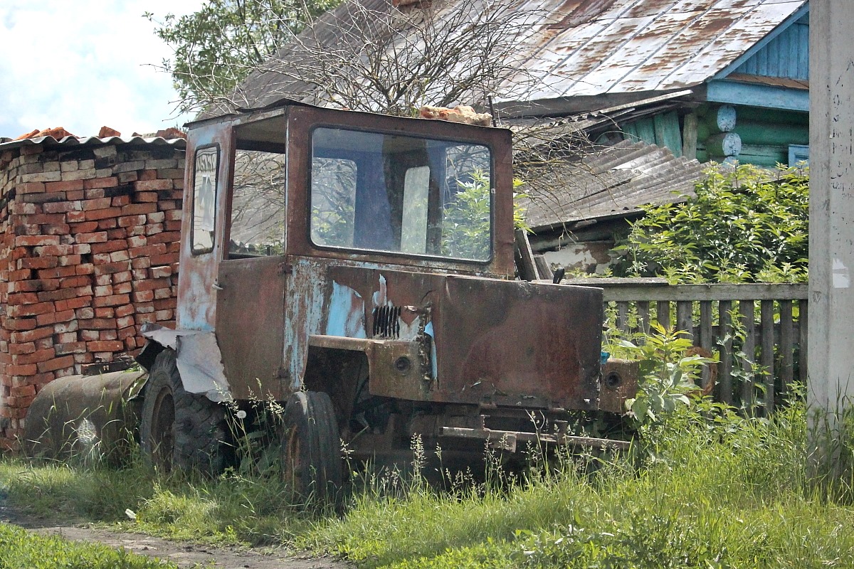 Тамбовская область, № (68) Б/Н СТ 0057 — ТС индивидуального изготовления; Тамбовская область — Спецтехника с нечитаемыми (неизвестными) номерами