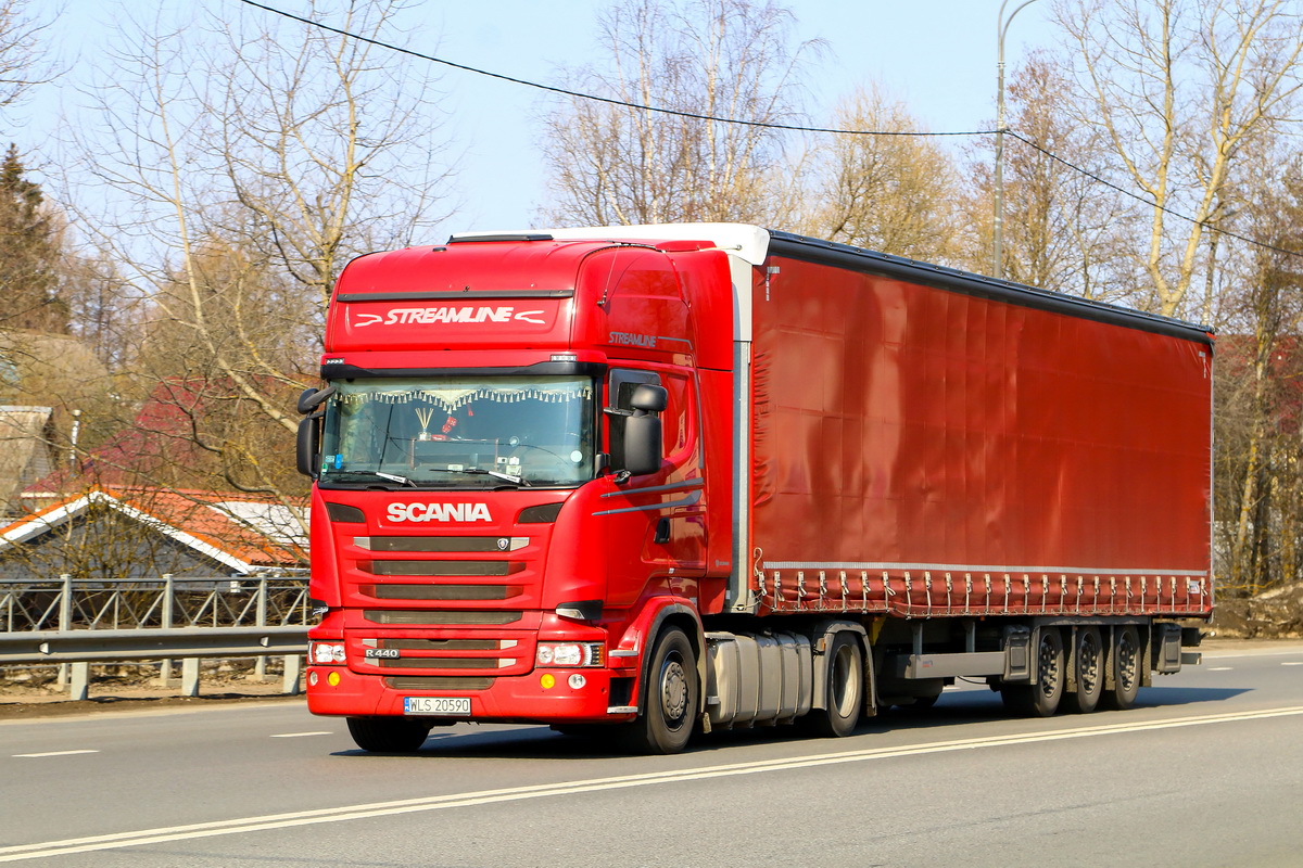 Польша, № WLS 20590 — Scania ('2013) R440