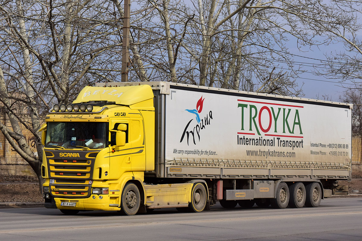 Турция, № 61 K 4467 — Scania ('2004) R420