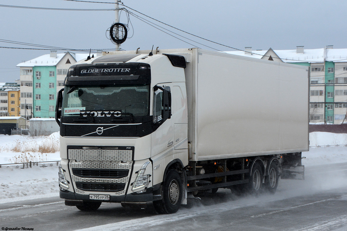 Амурская область, № К 795 УР 28 — Volvo ('2020) FH.420 [X9P]