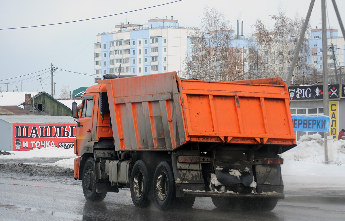 Омская область, № У 038 ТО 55 — КамАЗ-65115-42