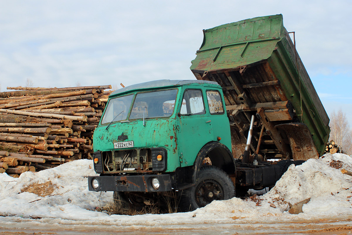 Рязанская область, № У 222 КС 62 — МАЗ-5549