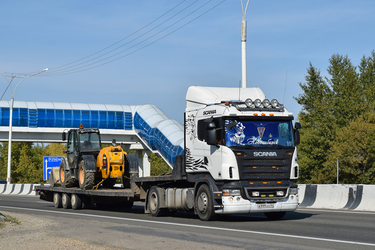 Новосибирская область, № А 999 ОО 54 — Scania ('2004) R420; Новосибирская область — Разные фотографии (Спецтехника)