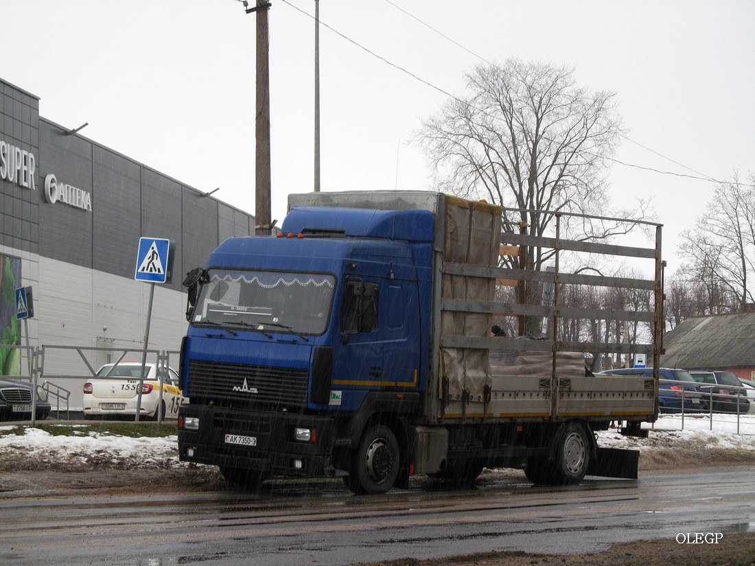 Гомельская область, № АК 7350-3 — МАЗ-5340 (общая модель)