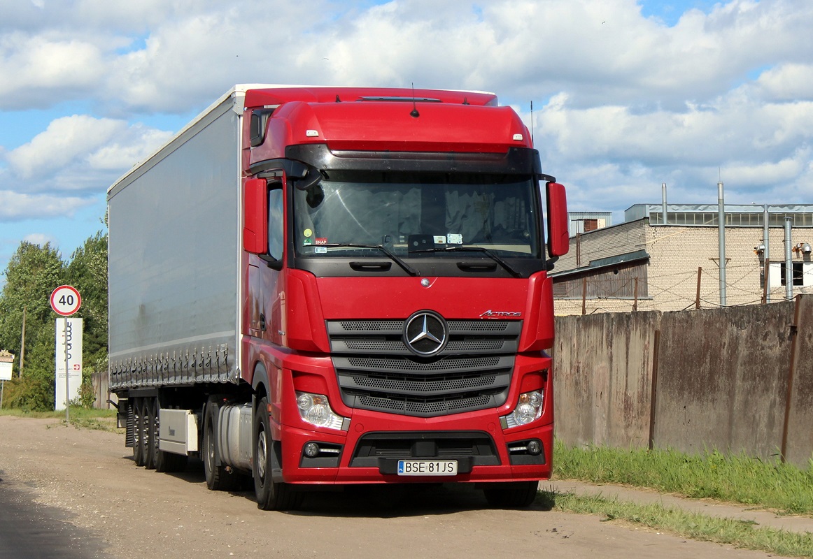 Польша, № BSE 81JS — Mercedes-Benz Actros ('2011)