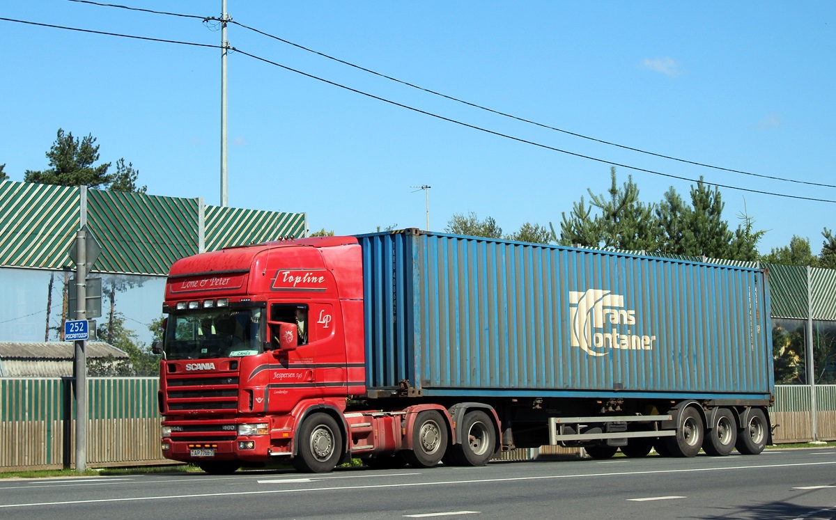 Минск, № АР 7768-7 — Scania ('1996) R144L