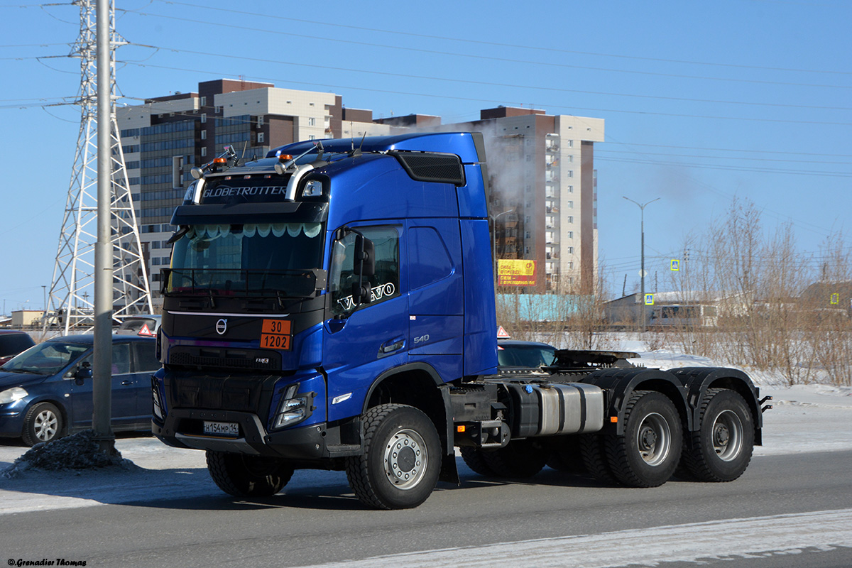 Саха (Якутия), № Н 154 МР 14 — Volvo ('2020) FMX.540