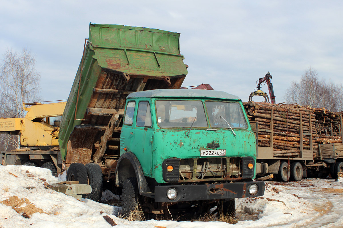 Рязанская область, № У 222 КС 62 — МАЗ-5549