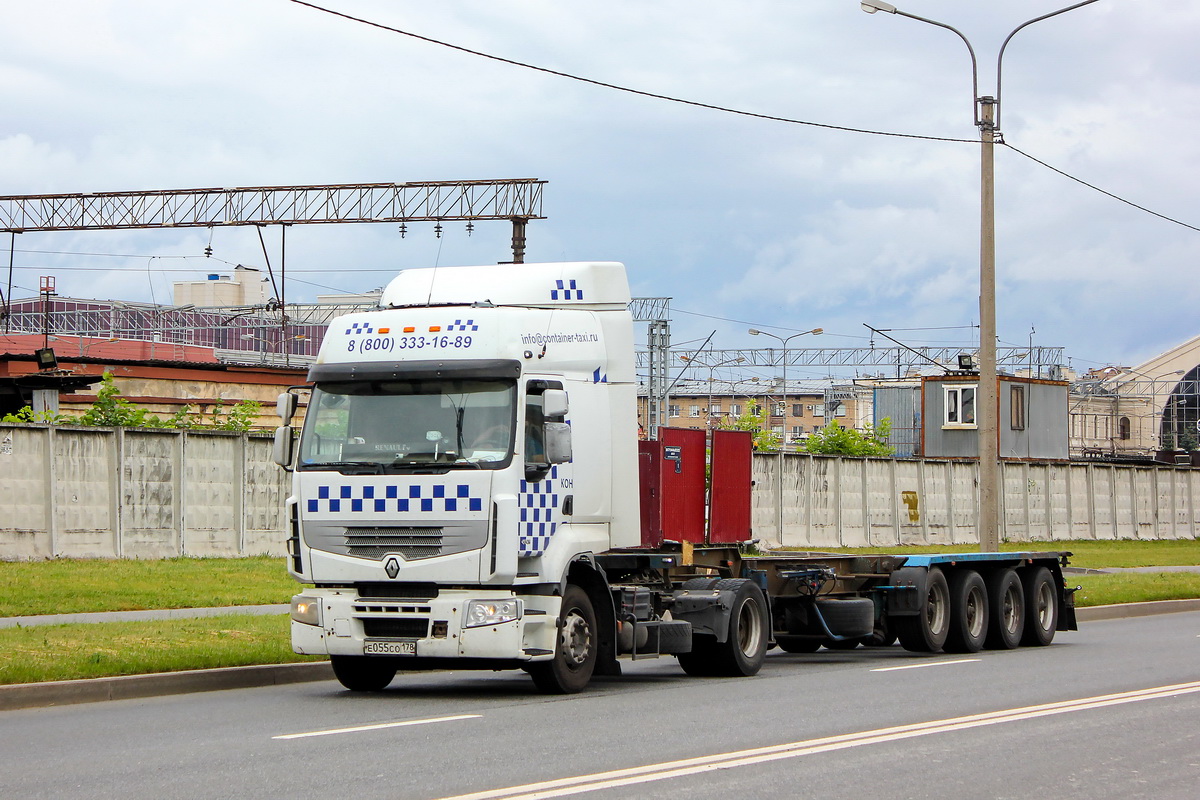 Санкт-Петербург, № Е 055 СО 178 — Renault Premium ('2006)