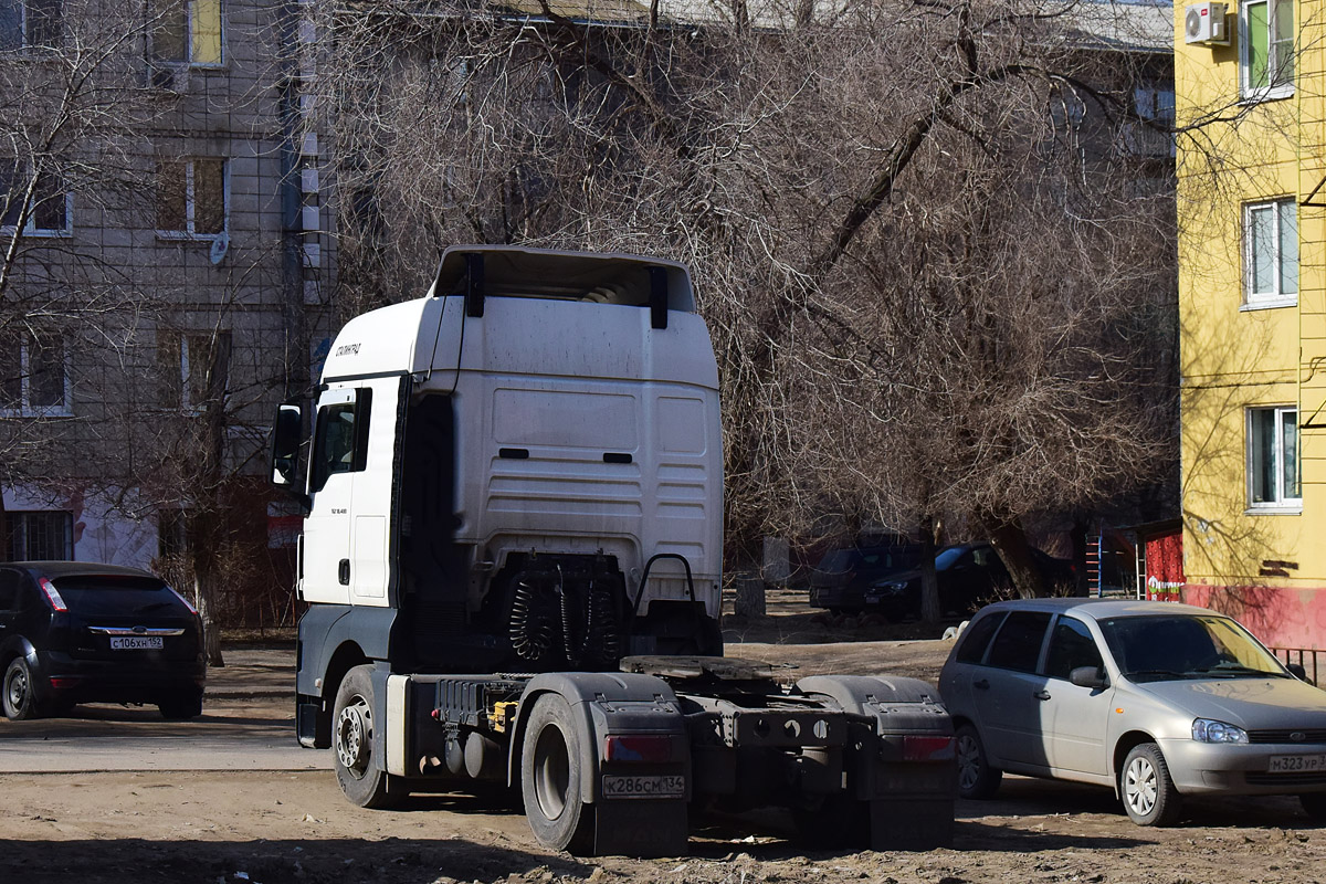 Волгоградская область, № К 286 СМ 134 — MAN TGX ('2007) 18.400