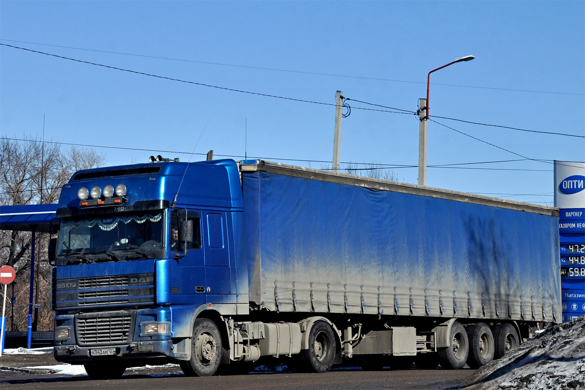 Алтайский край, № К 342 АМ 122 — DAF 95XF FT