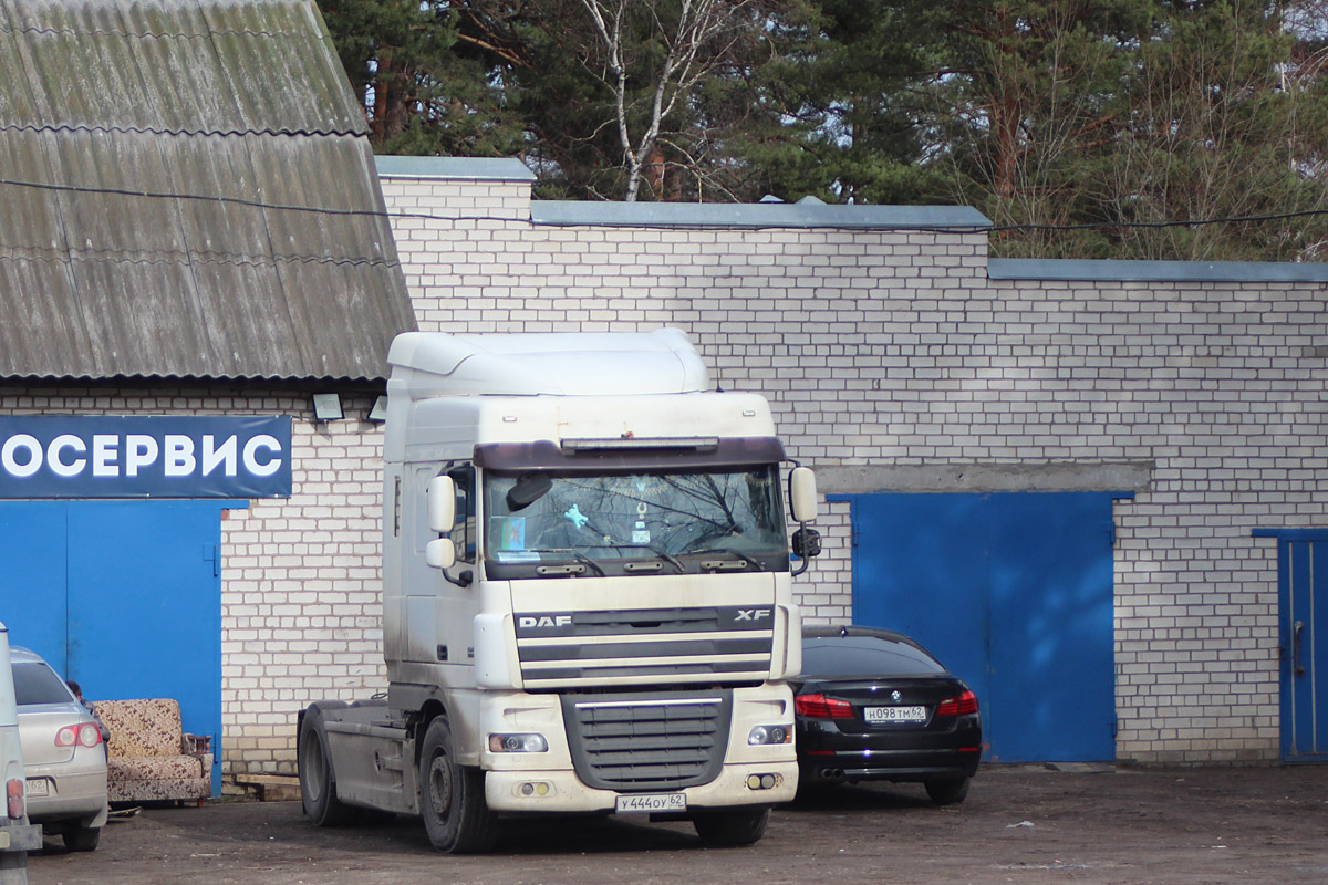 Рязанская область, № У 444 ОУ 62 — DAF XF105 FTG