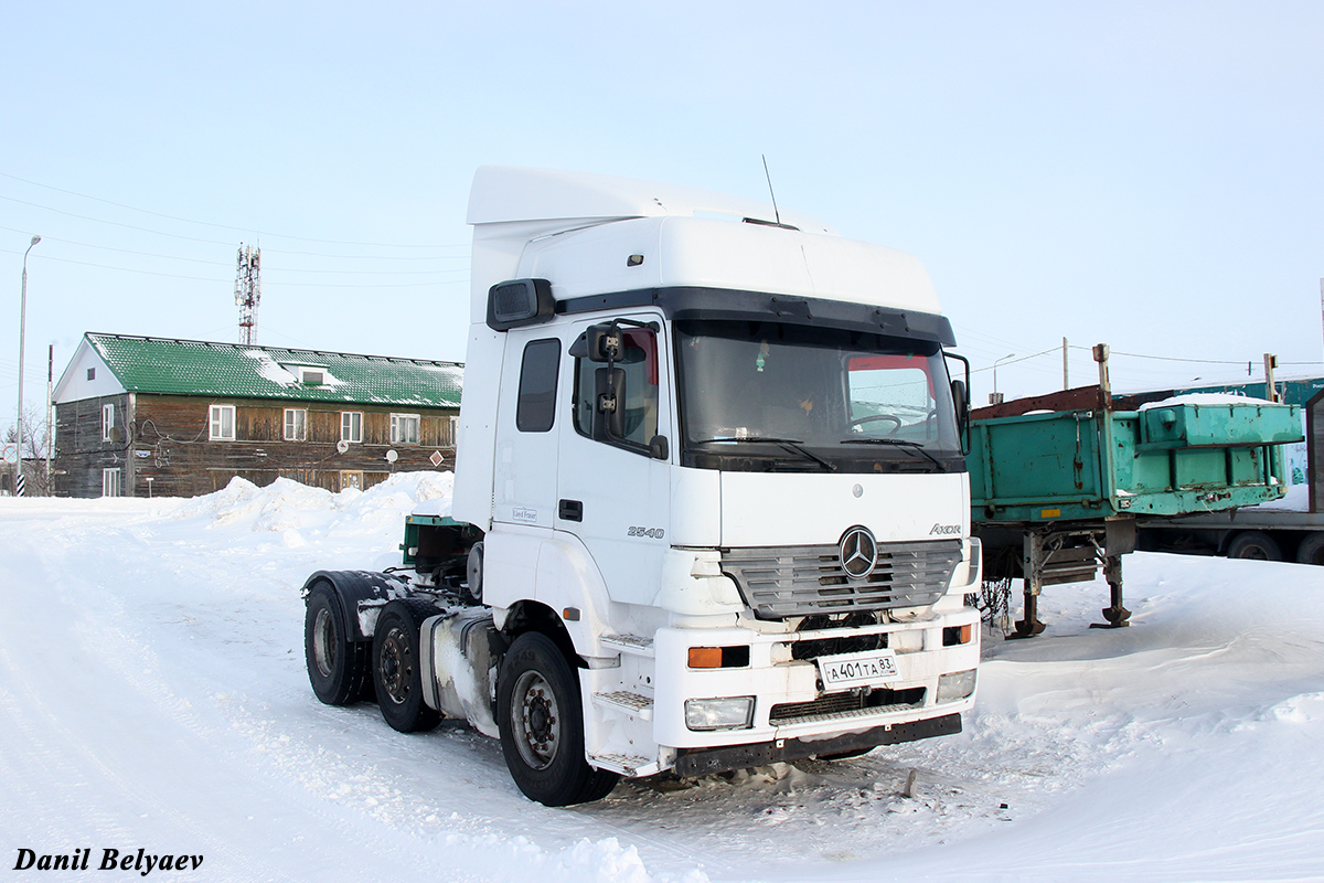 Ненецкий автономный округ, № А 401 ТА 83 — Mercedes-Benz Axor (общ.м)