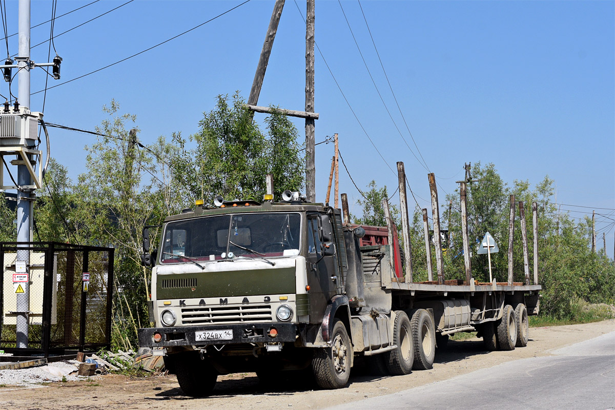 Саха (Якутия), № Х 324 ВХ 14 — КамАЗ-5410