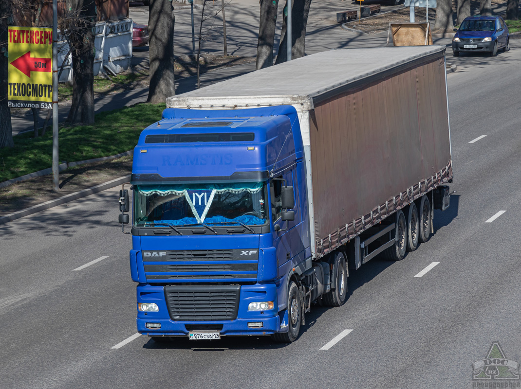 Туркестанская область, № 976 CSA 13 — DAF XF95 FT