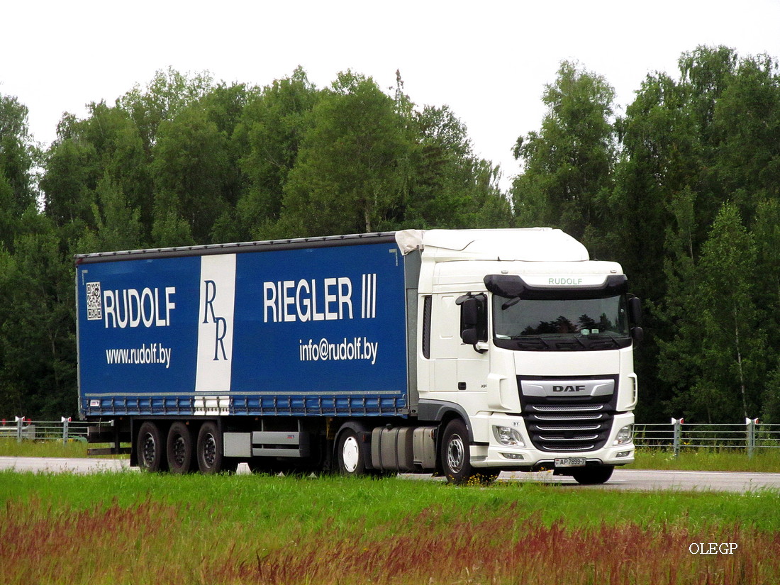 Минск, № АР 7899-7 — DAF XF Euro6 FT