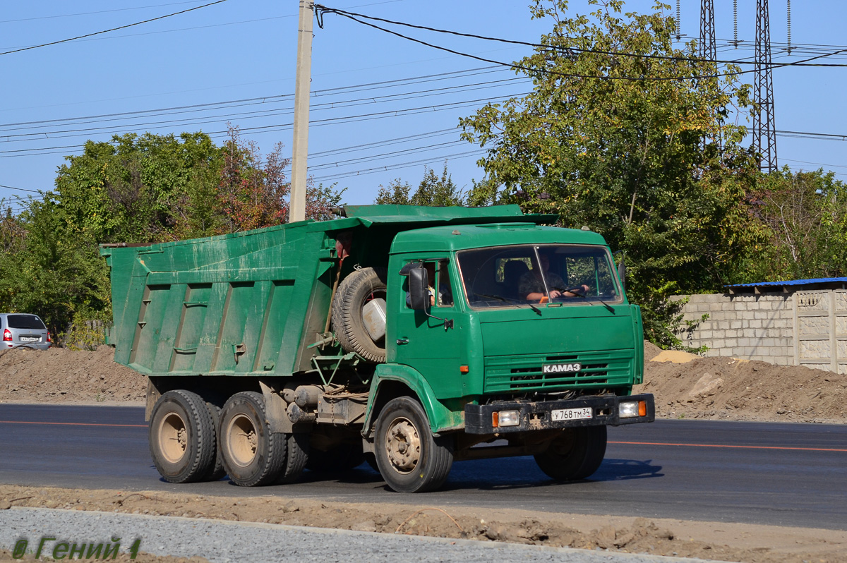 Волгоградская область, № У 768 ТМ 34 — КамАЗ-65115-01 [65115A]