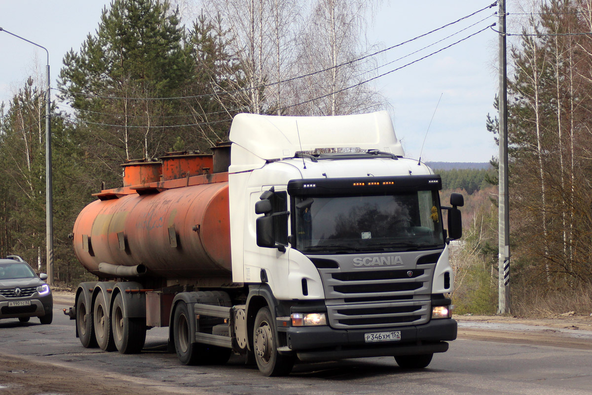 Нижегородская область, № Р 346 ХМ 152 — Scania ('2011) P440