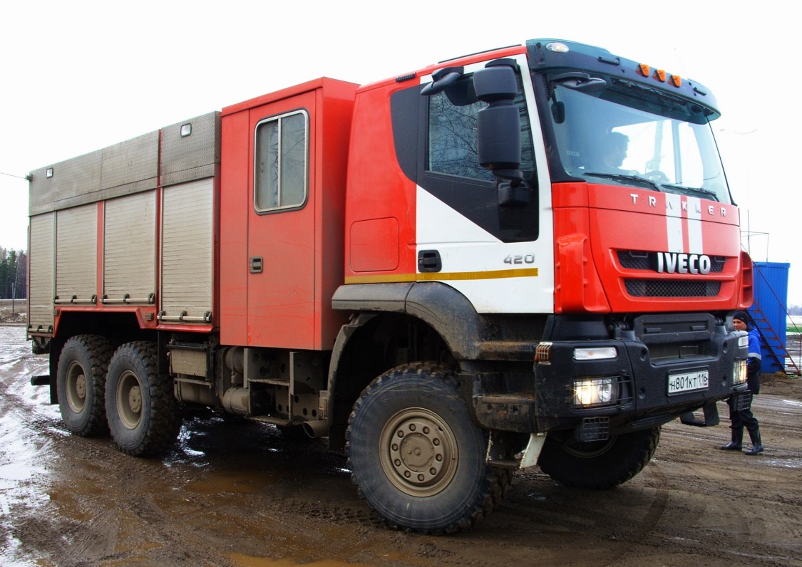 Татарстан, № Н 801 КТ 116 — IVECO-AMT Trakker ('2007)