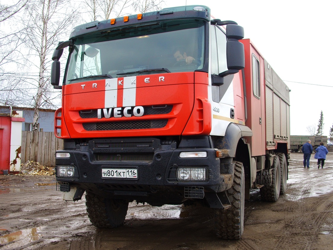 Татарстан, № Н 801 КТ 116 — IVECO-AMT Trakker ('2007)