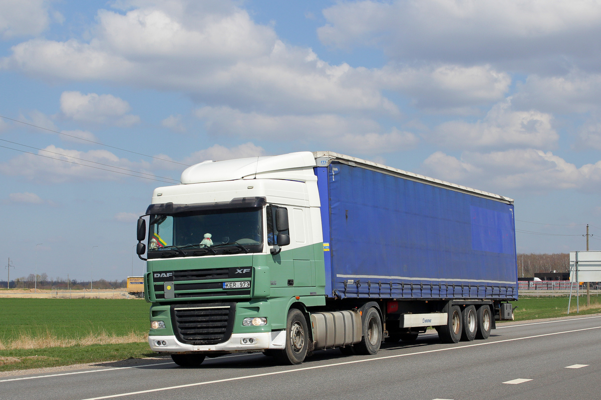 Литва, № KER 973 — DAF XF105 FT