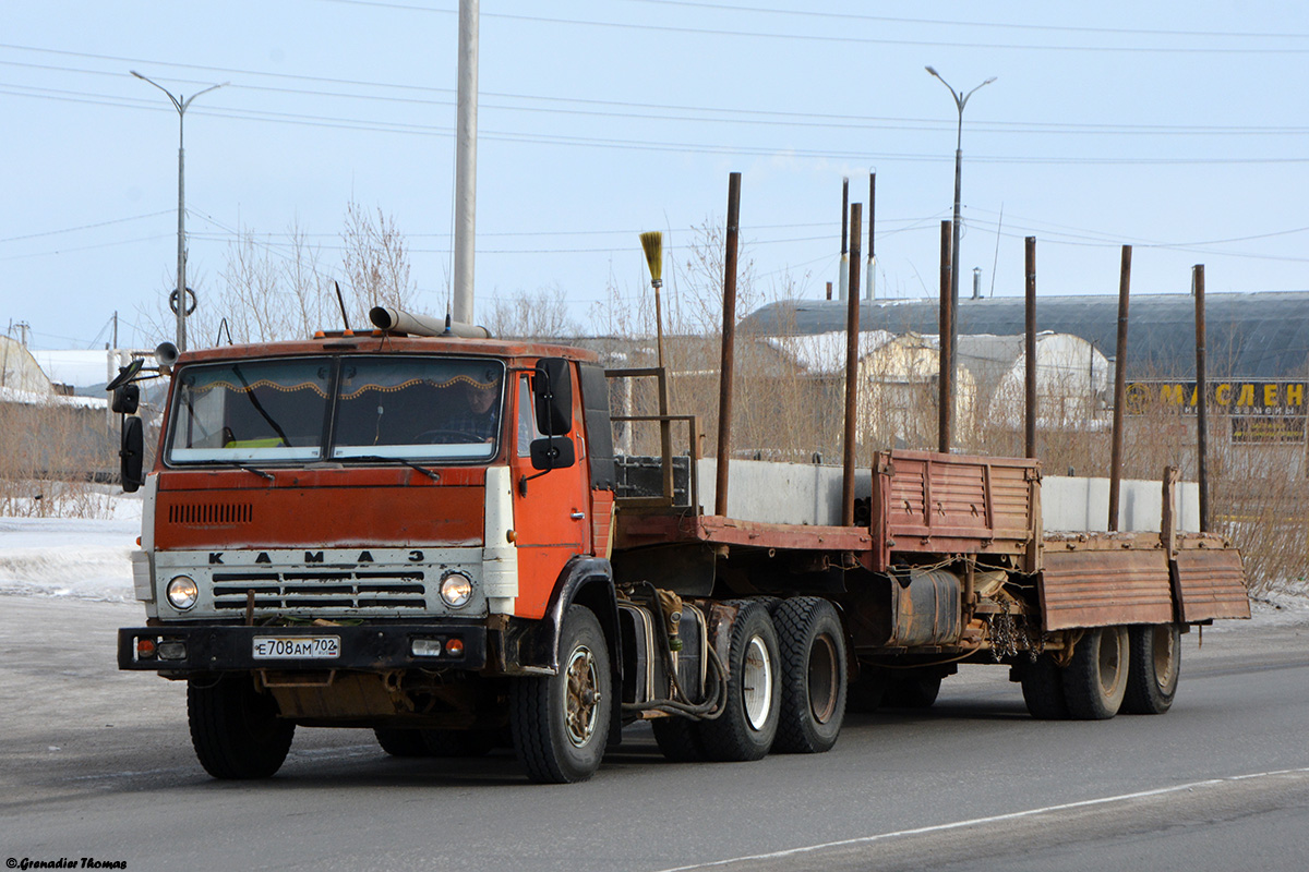 Саха (Якутия), № Е 708 АМ 702 — КамАЗ-5410