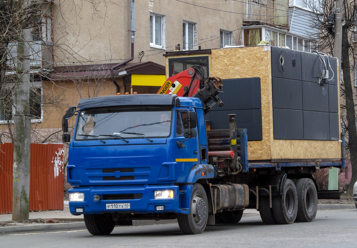 Калужская область, № Р 110 ТХ 40 — КамАЗ-65117 (общая модель)