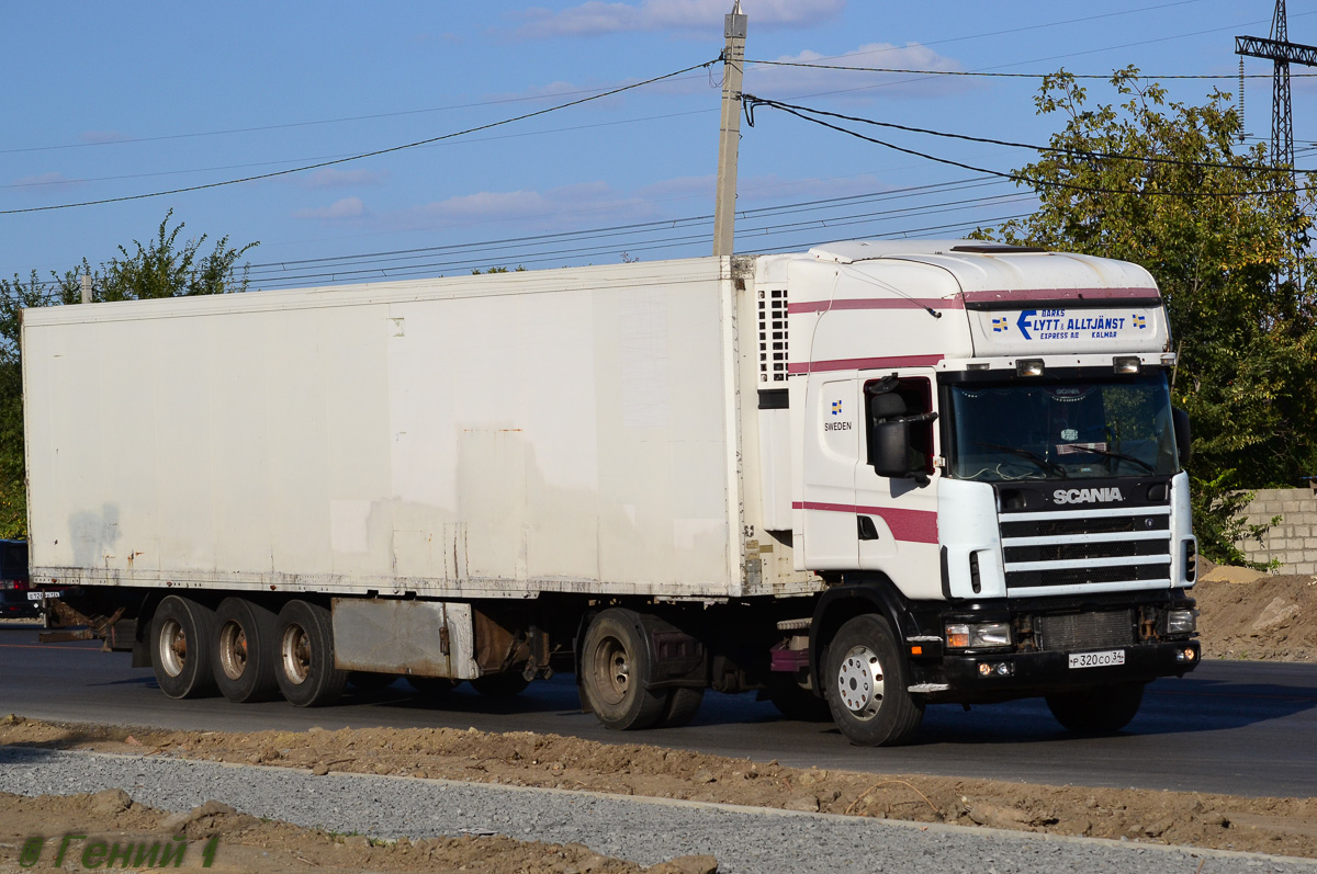 Волгоградская область, № Р 320 СО 34 — Scania ('1996) R124G