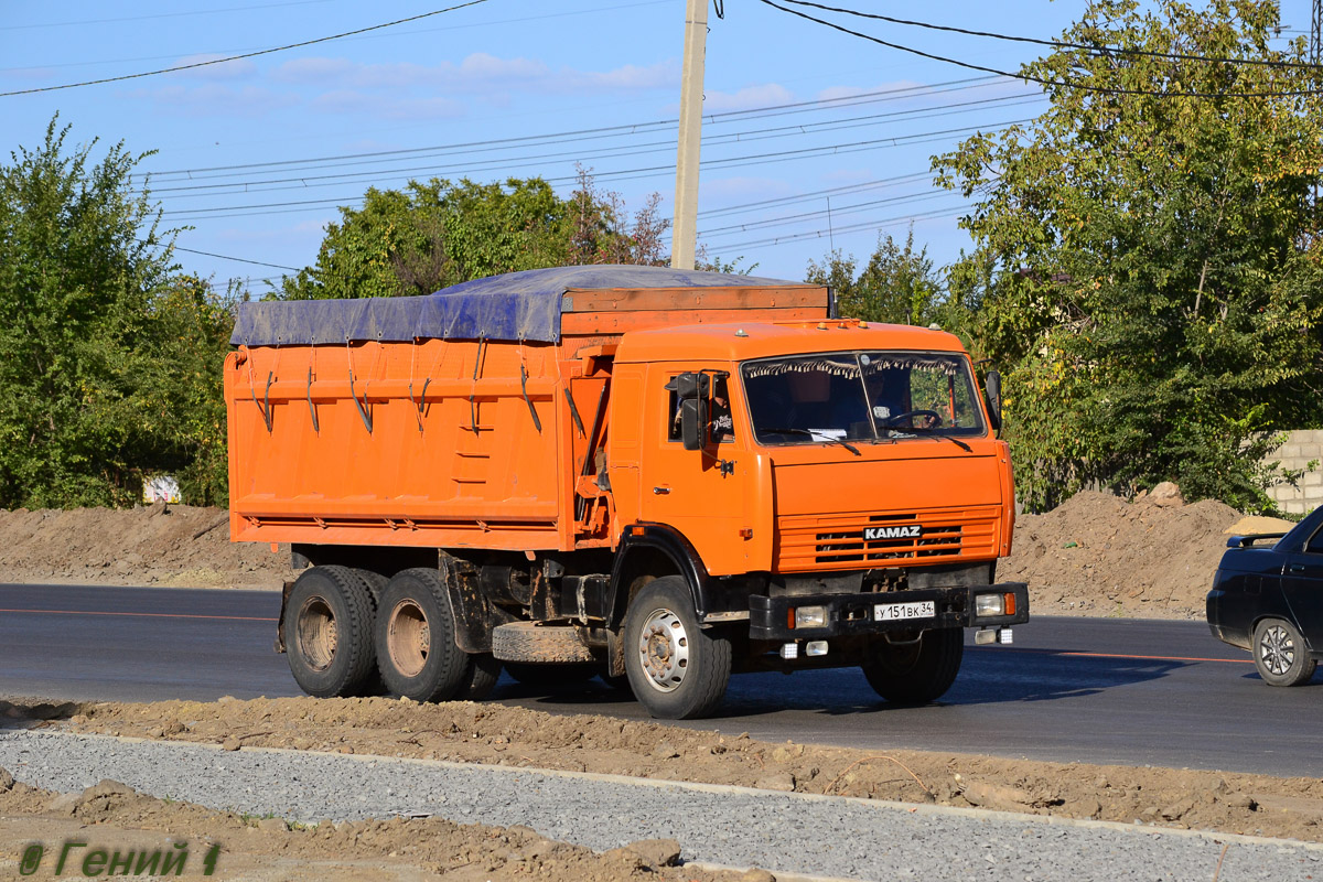 Волгоградская область, № У 151 ВК 34 — КамАЗ-53229-15 [53229R]