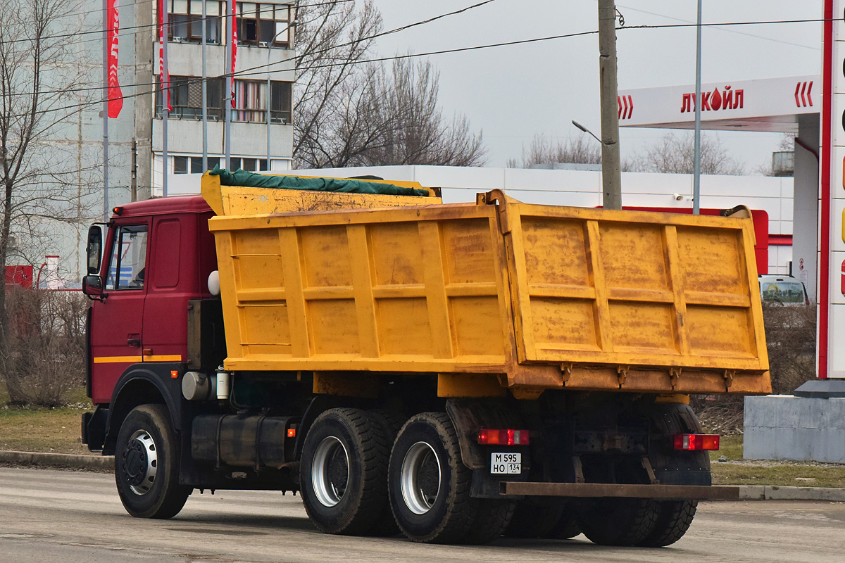 Волгоградская область, № М 595 НО 134 — МАЗ-5516X5